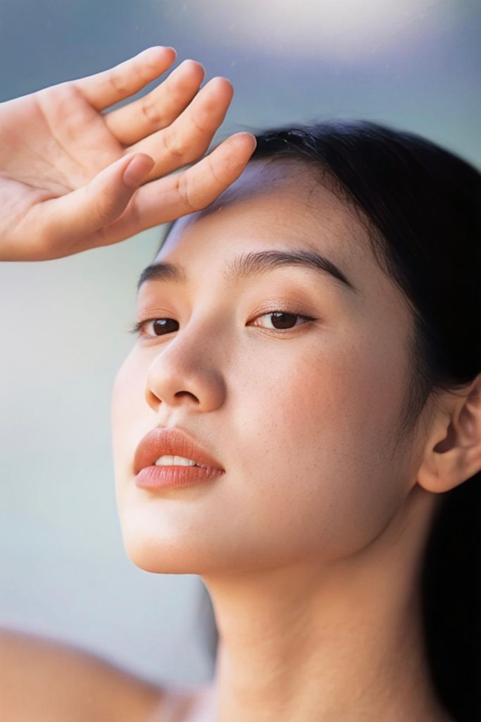 women beauty skin asian